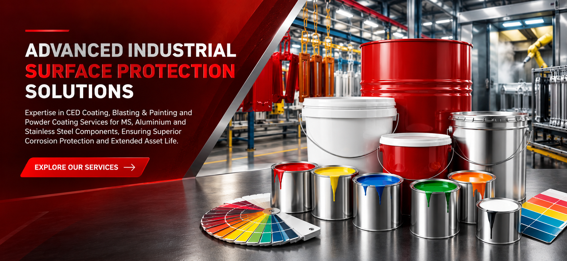Advanced Industrial Surface Protection Solutions - Shree Paint & Coating Industries