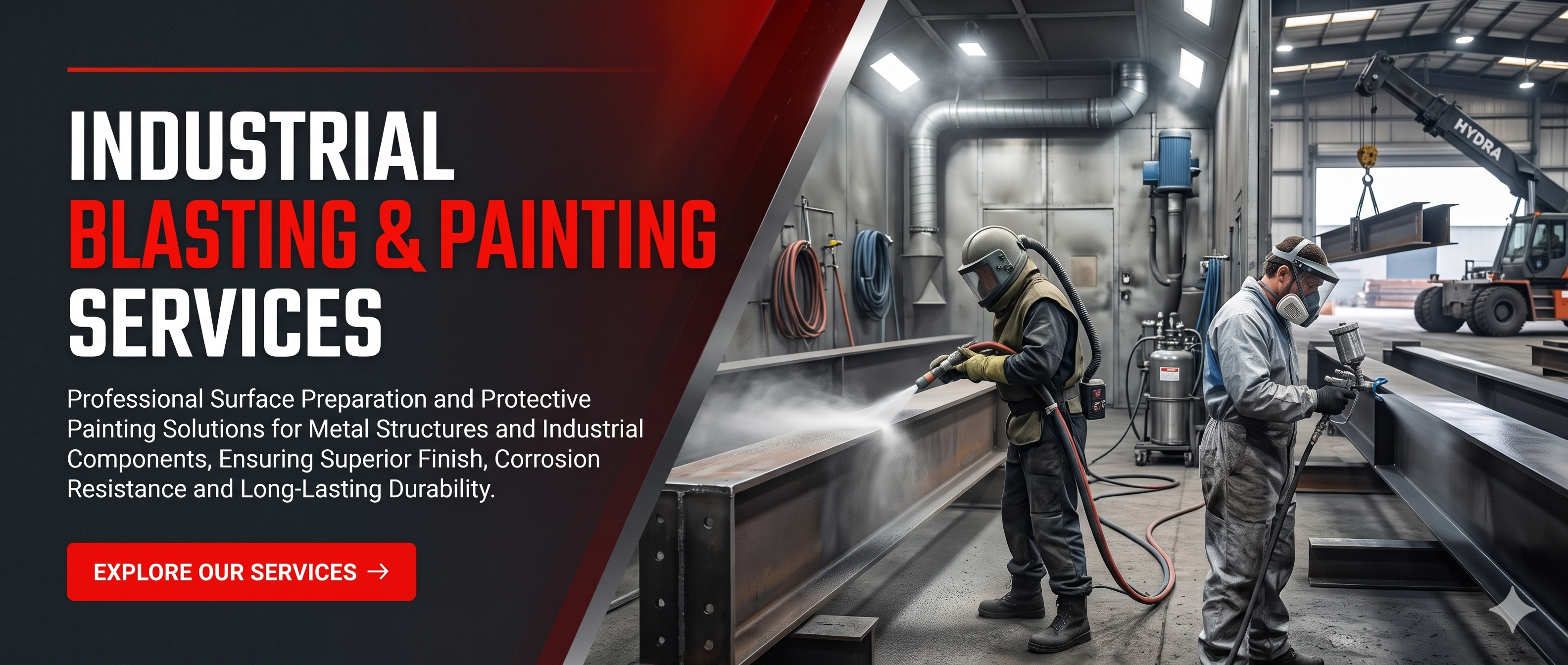 Industrial Blasting & Painting Services - Shree Paint & Coating Industries